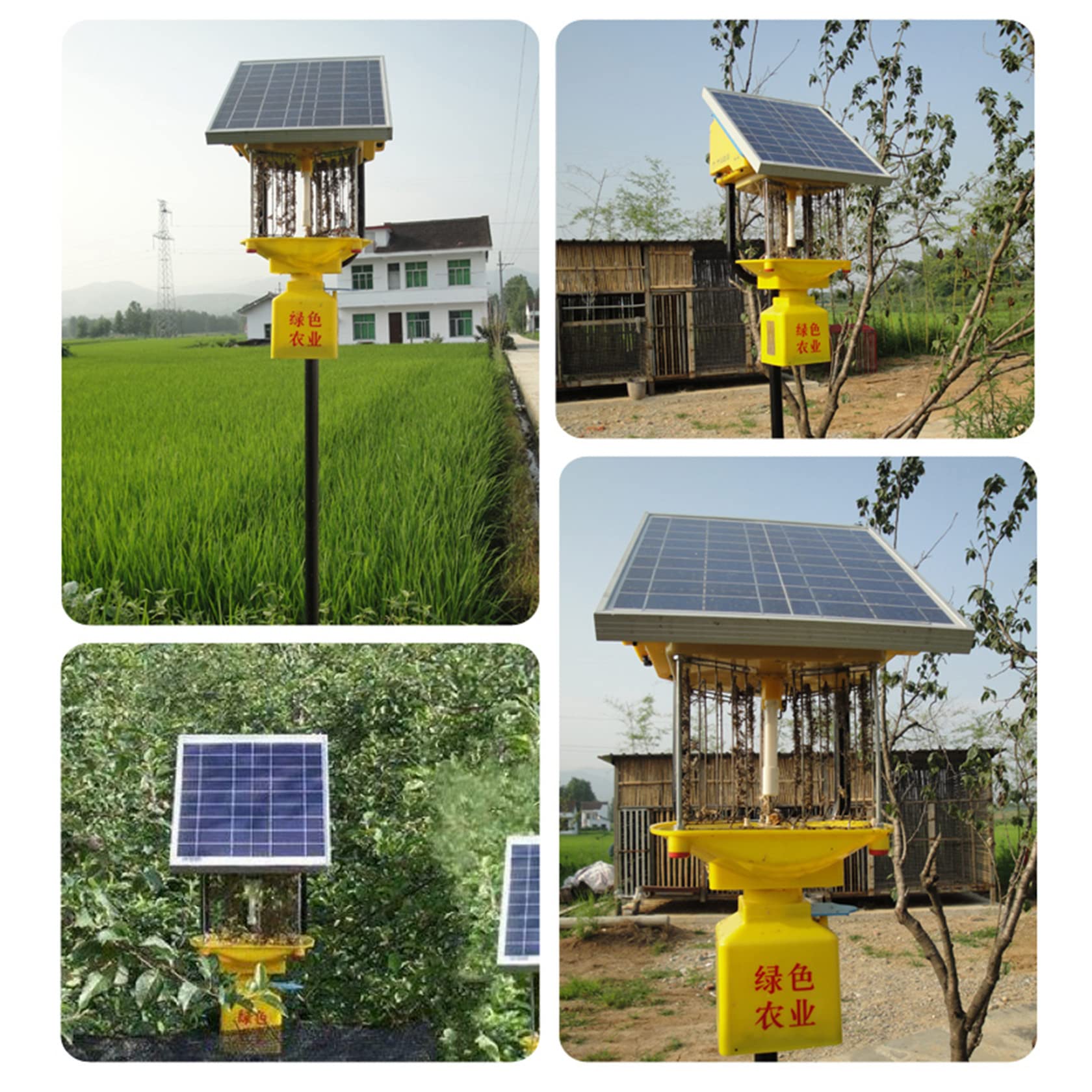 4200 V Solarstrahlung-Mückenvernichtungslampe für den Außenbereich, 2-in-1-UV-Insektenvernichter, Schädlingsbekämpfungslampe für die Landwirtschaft, Hochleistungsnetz, IPX7, Mückenvernichtungslampe
