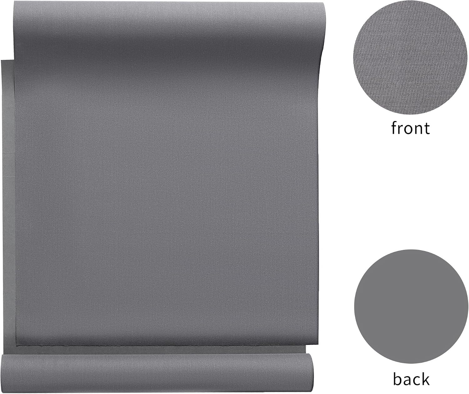 Wooqu Book Cloth, Fabric Surface and Paper Backed, Easy to Use, Strong, 17x29”, for Book Binding, Charcoal image 3