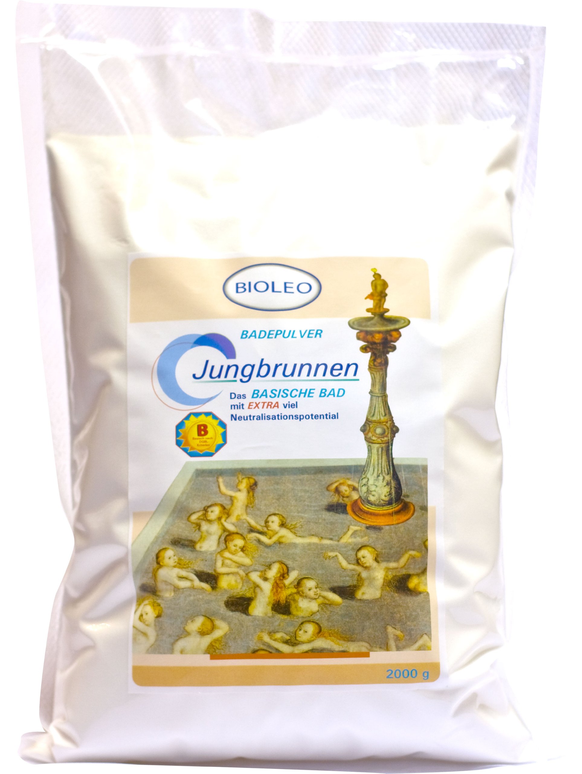 Jungbrunnen Basisches Badepulver 2000 g
