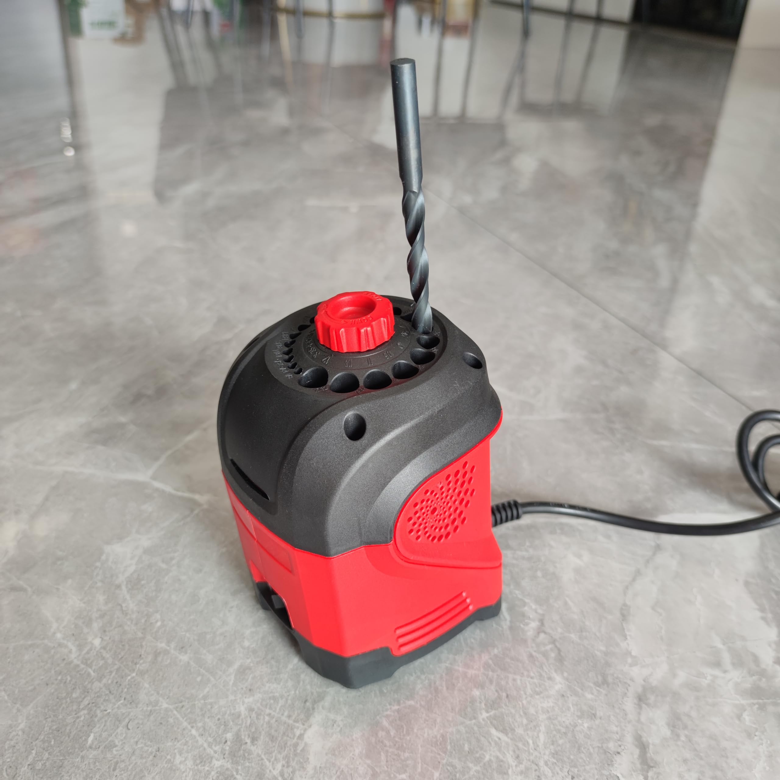 Lijadora eléctrica de 95 W para taladro de 3 mm a 12 mm, afilado de 118 °, taladro eléctrico