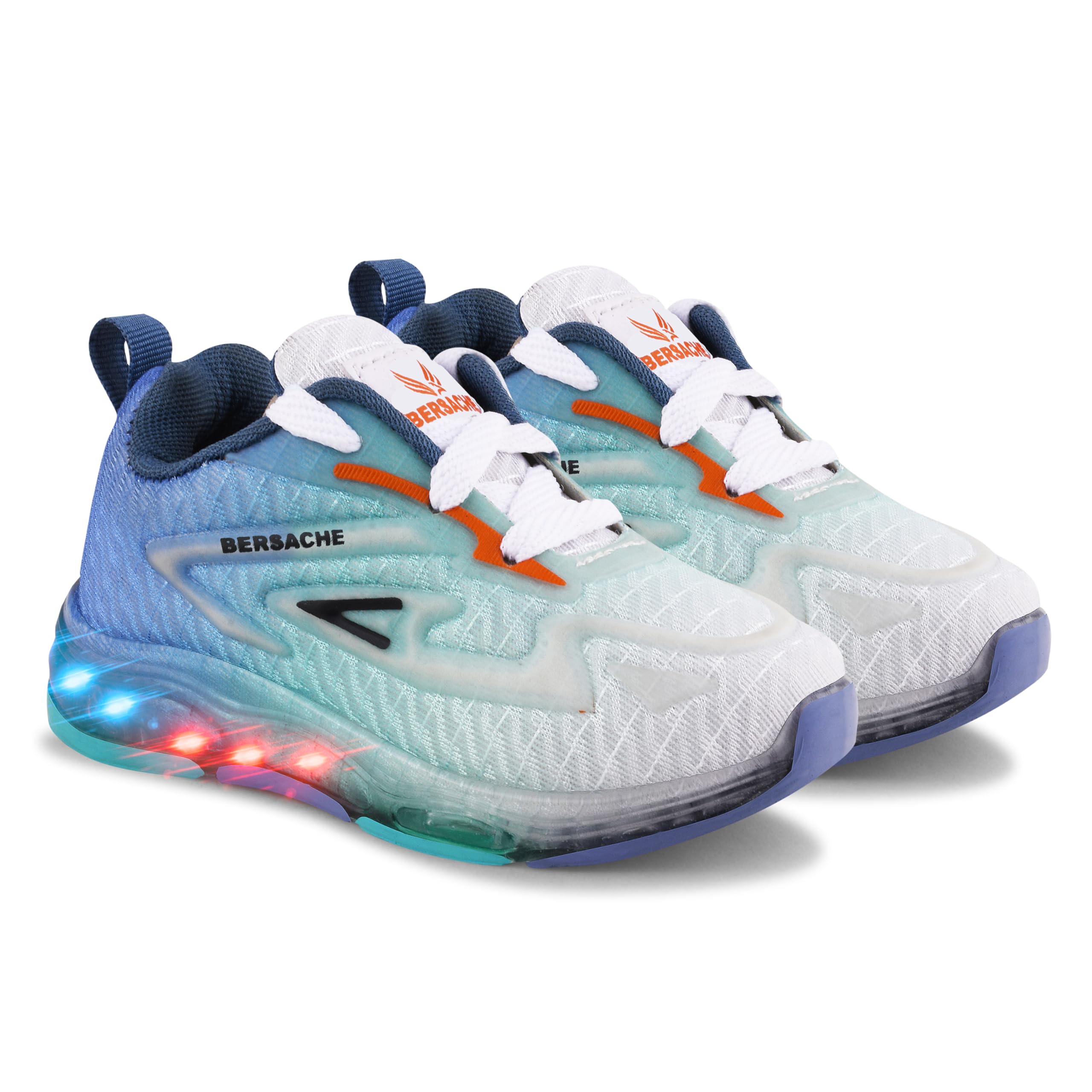 BERSACHE LED Lighting Sneaker, Loafers,Casual with Extra Comfort Sneakers for Boys and Girls - Blue (B0DB7SK76X) Amazon Price History, Amazon Price Tracker