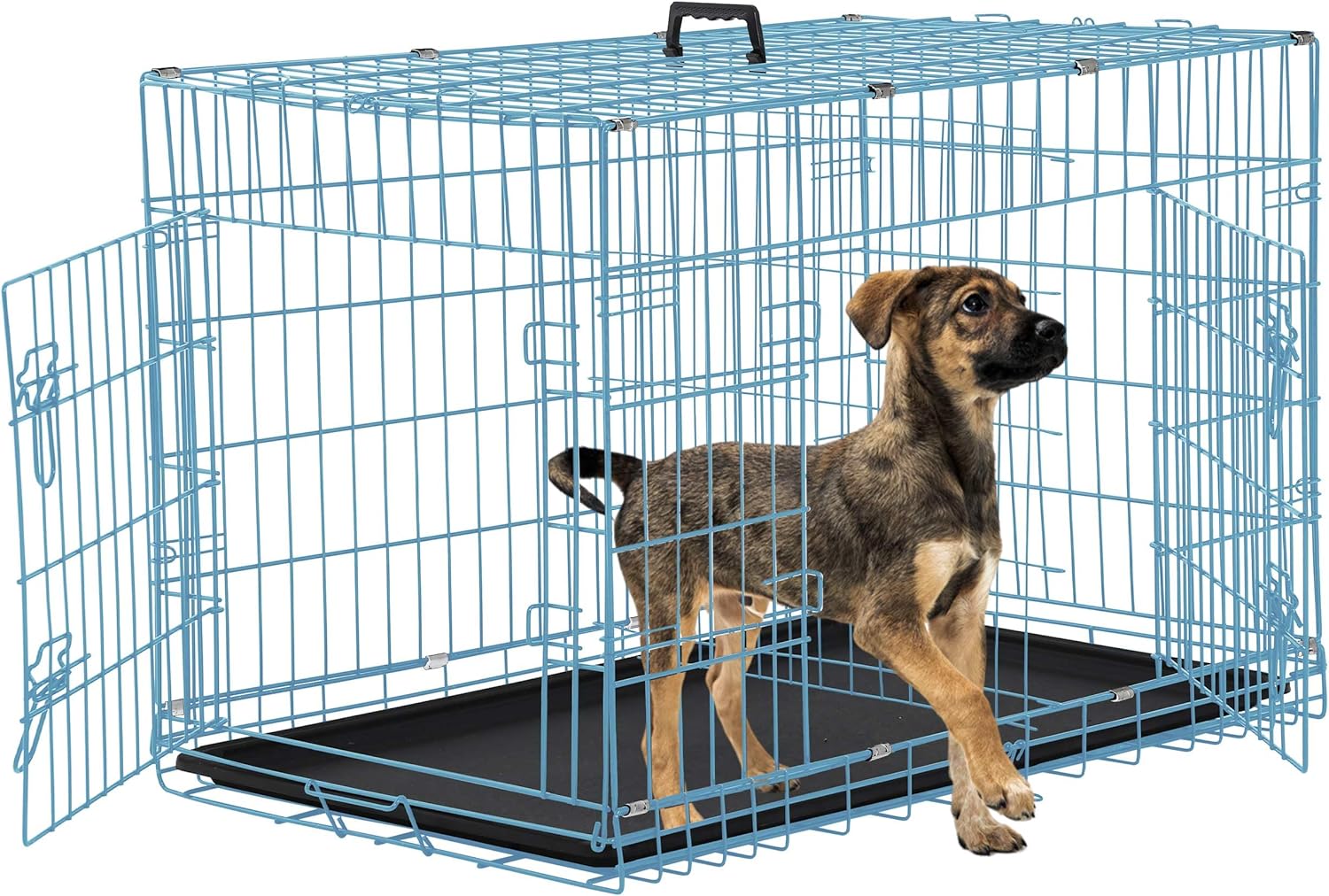 Medium Dog Crate Dog Cage, 36 Inch Dog Crates for Medium dogs Dogs, Folding Metal