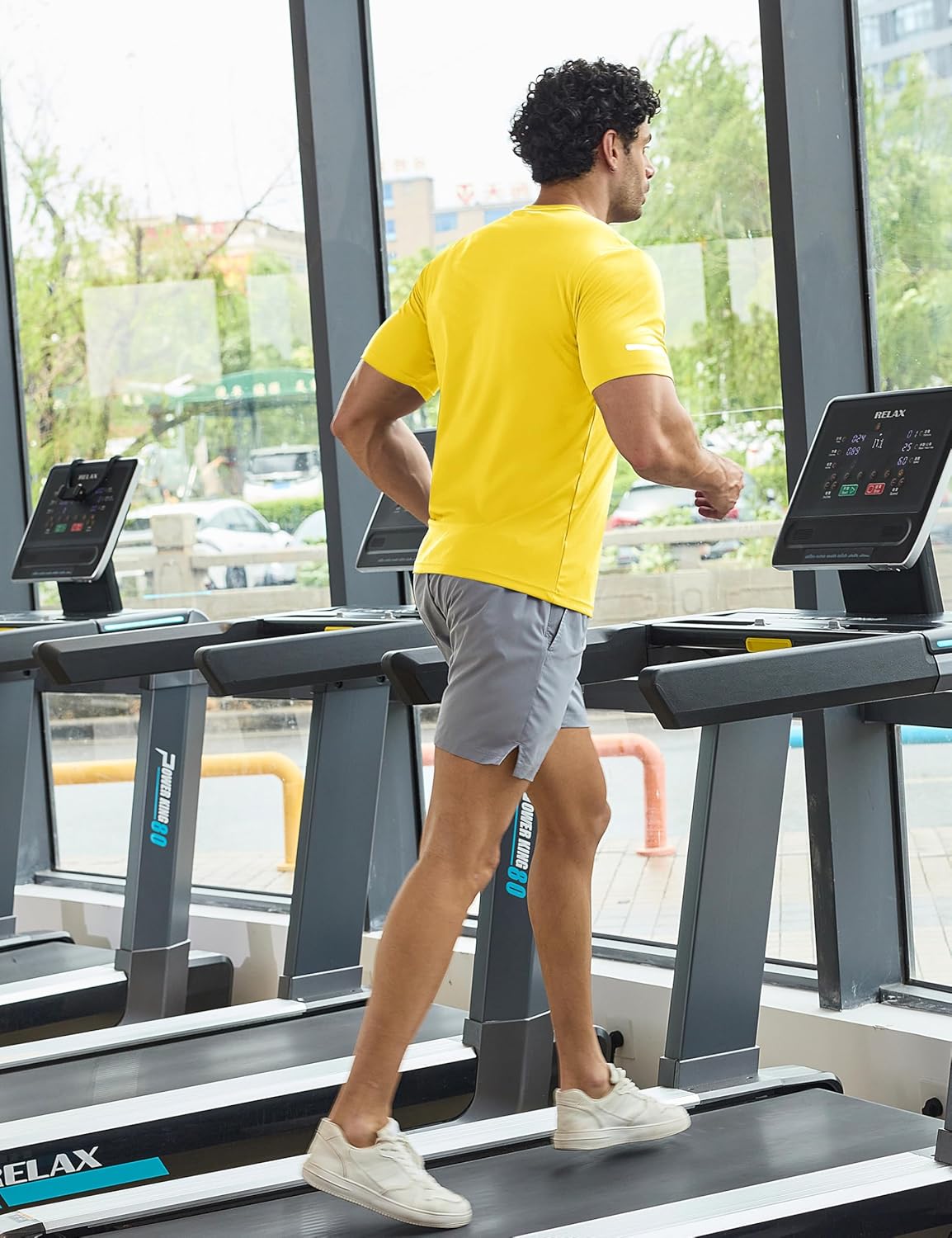 TACVASEN Men's Workout Shirts Short Sleeve Dry Fit Swim UPF 50+ Sun Shirt Crew Neck Athletic T-Shirts Gym T Shirts - Image 2