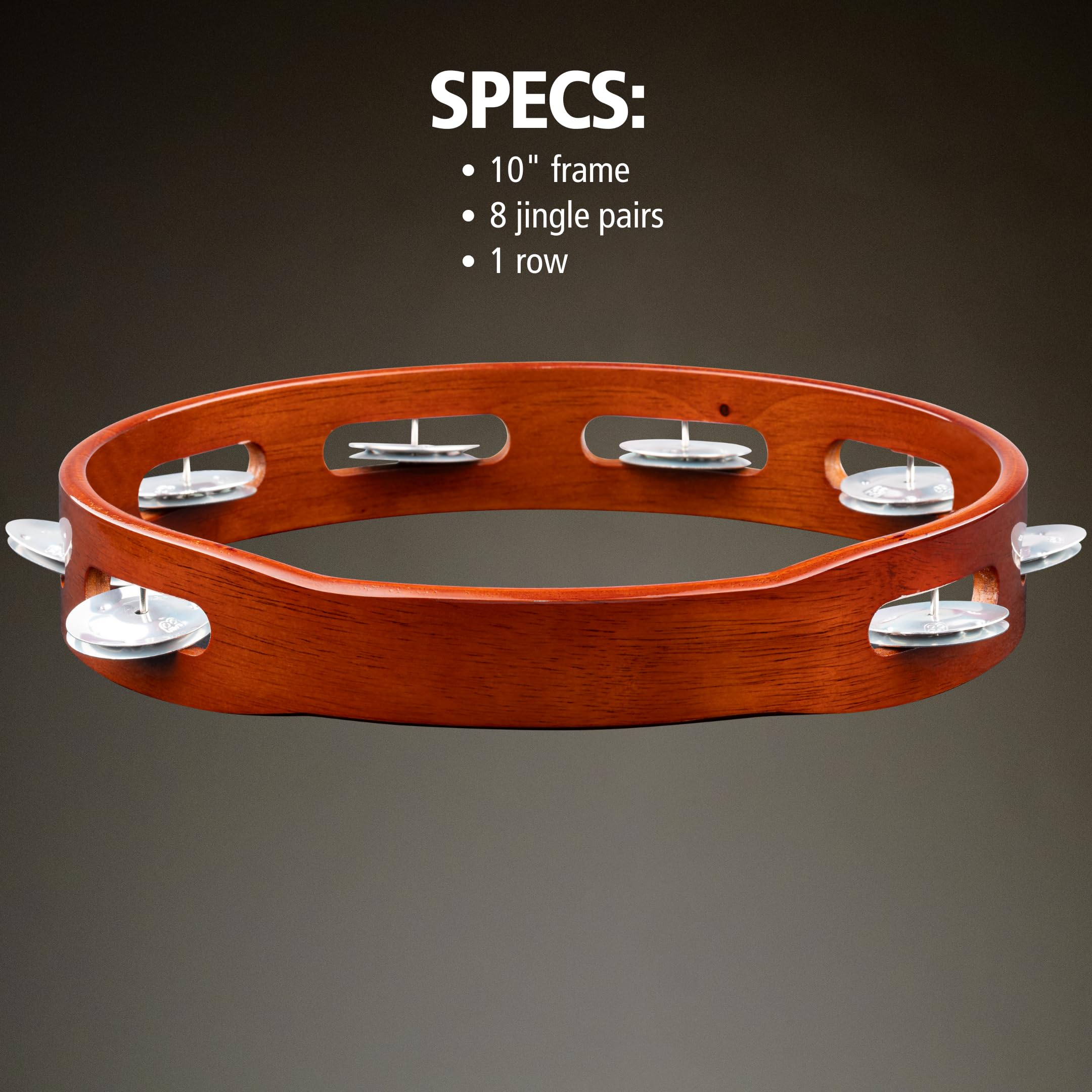 Meinl Hand Tambourine TA1A-AB, African Brown #AB - Tamburyn