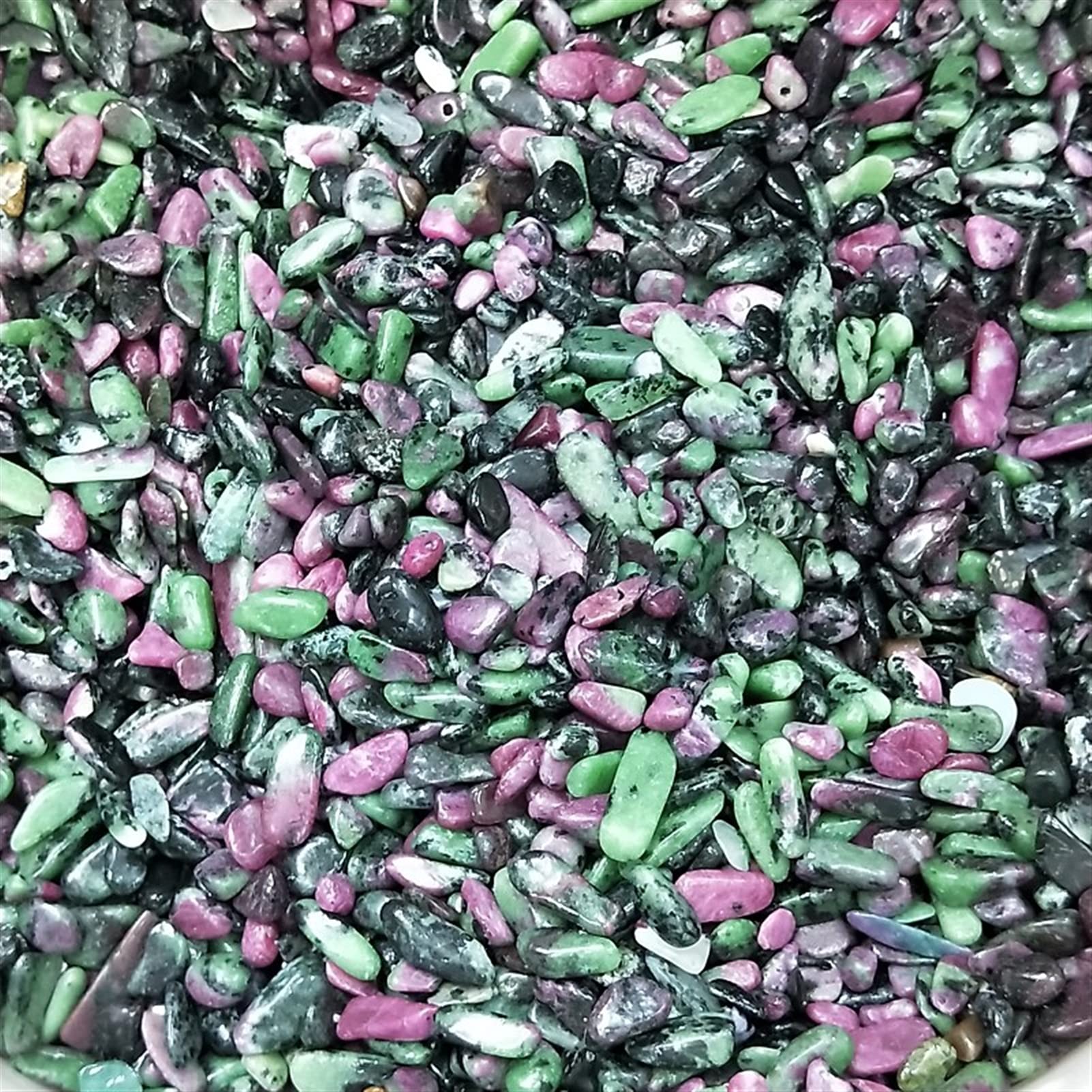 100g Piedra epidota Natural Grava de Cristal espécimen de Cuarzo Colorido pecera decoración de jardín yuebang