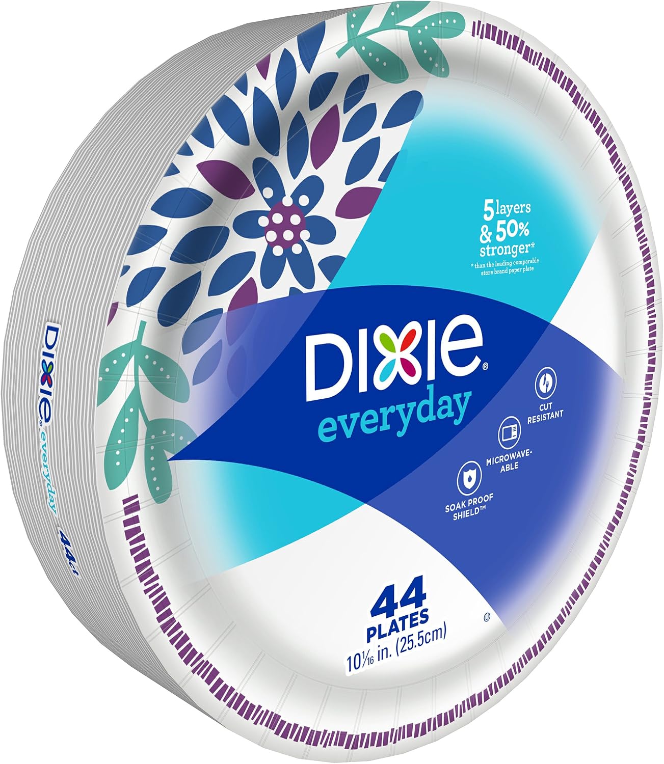 Dixie Heavy Duty Plate, 44 Count