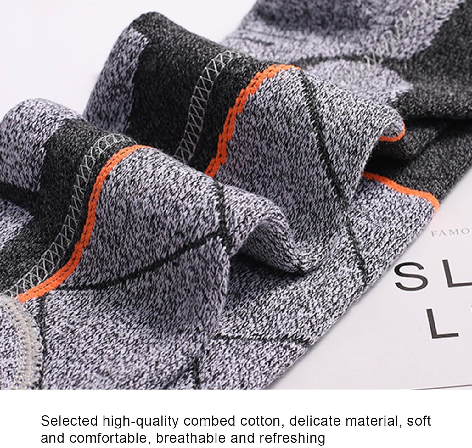 Heating Socks - 2 Pairs Electric Heated Socks, 4000m Ah3 Heat Levels, Rechargeable Winter Foot Warmers | Outdoor Skiing Camping Fishing Hunting Cycling Skating Hiking Walking Working Cold Weather Gear