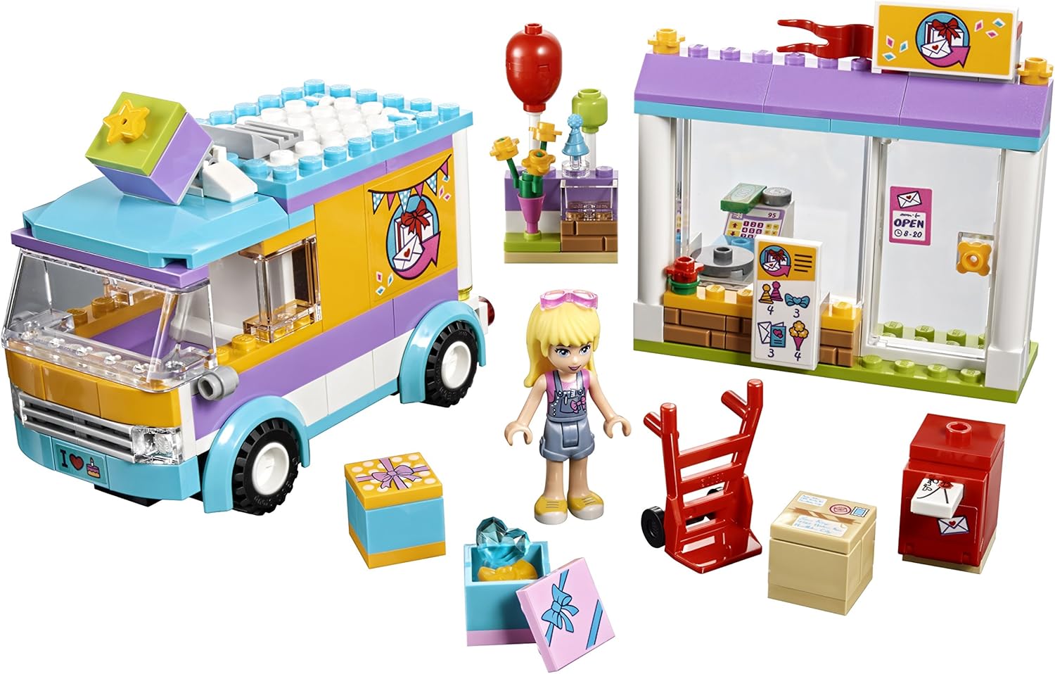 LEGO Friends Heartlake Gift Delivery 41310 Toy for 5- to 12-Year-Olds