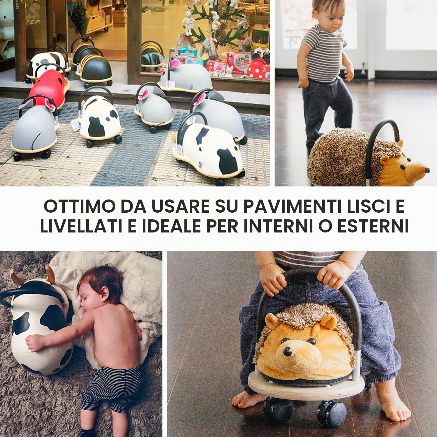 Insetto Cavalcabile con Ruote l’Ape (piccolo)