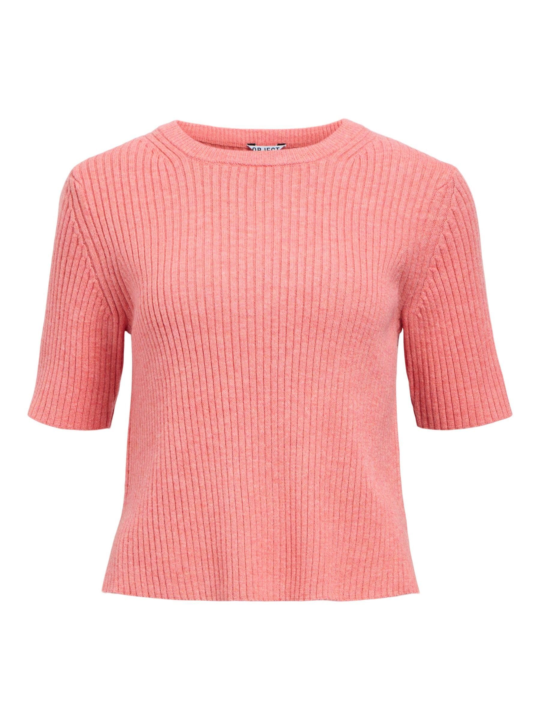 Object Female Strickoberteil Geripptes