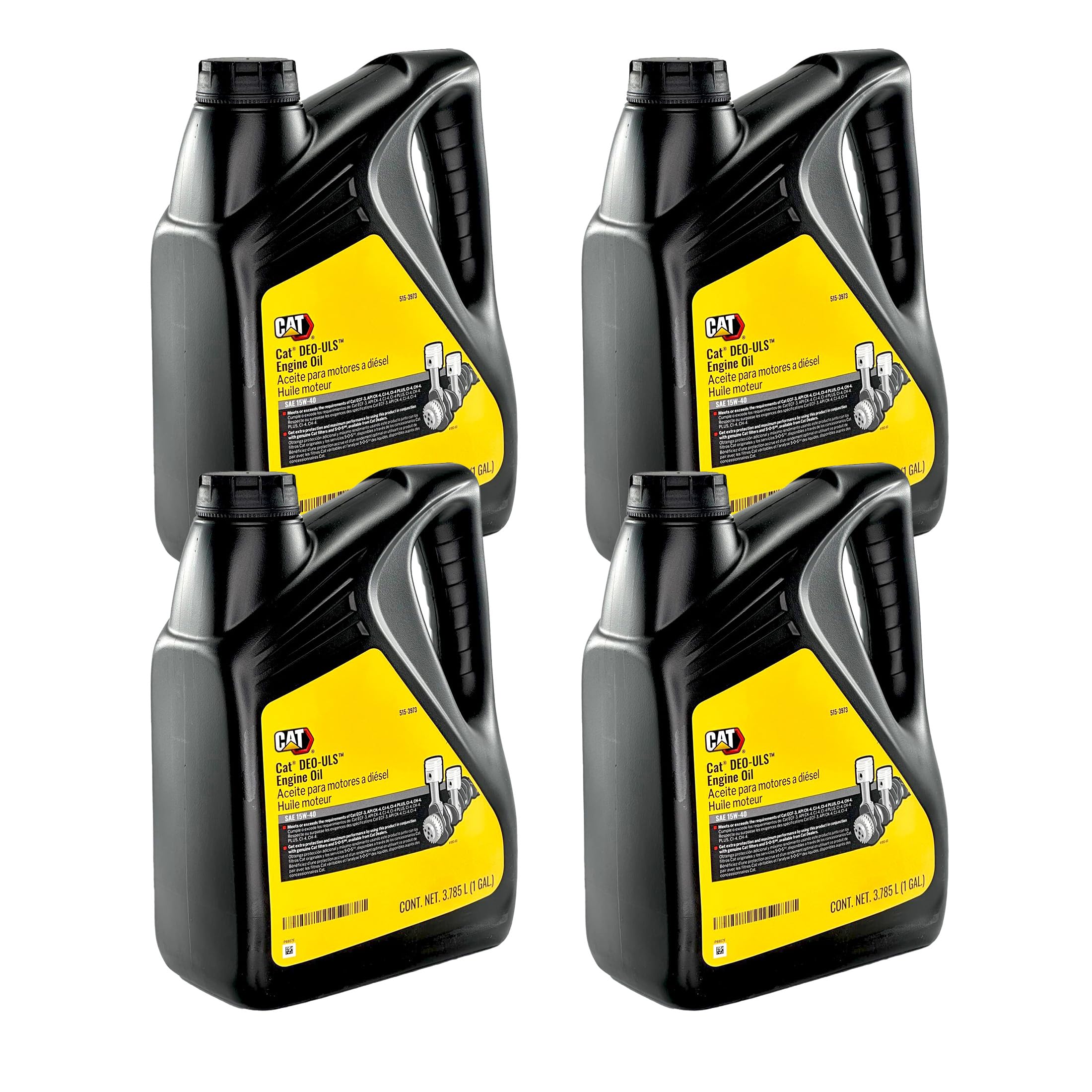 Amazon.com: Cat 515-3973 DEO-ULS 15W-40 Engine Oil | 1 Gal. (Case