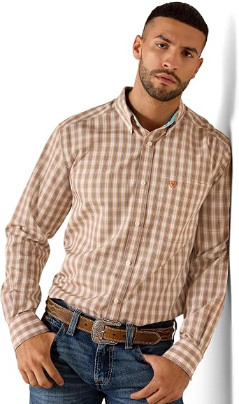 ARIAT Mens Wrinkle Free Ayden Classic Fit Shirt