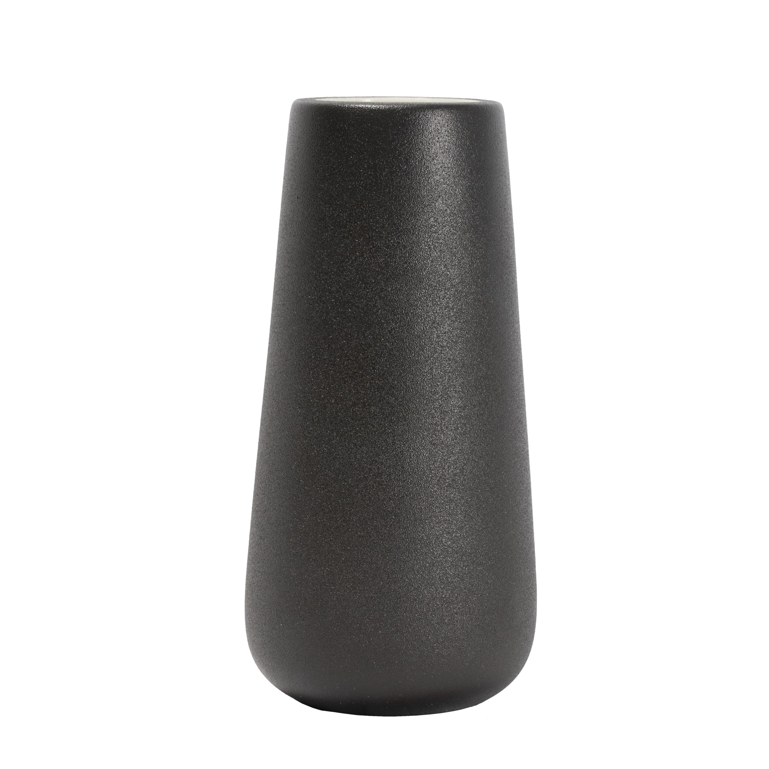 Black Ceramic Vase, Modern Decorative Vases Modern Decorative Vases Table Vase Decor for Home Living Room Bedroom Office Bookshelf Decor