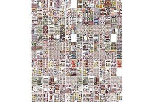 Intensify Your Ride: Pack of Random 8 Sheets Car Racing Stickers Motocross...