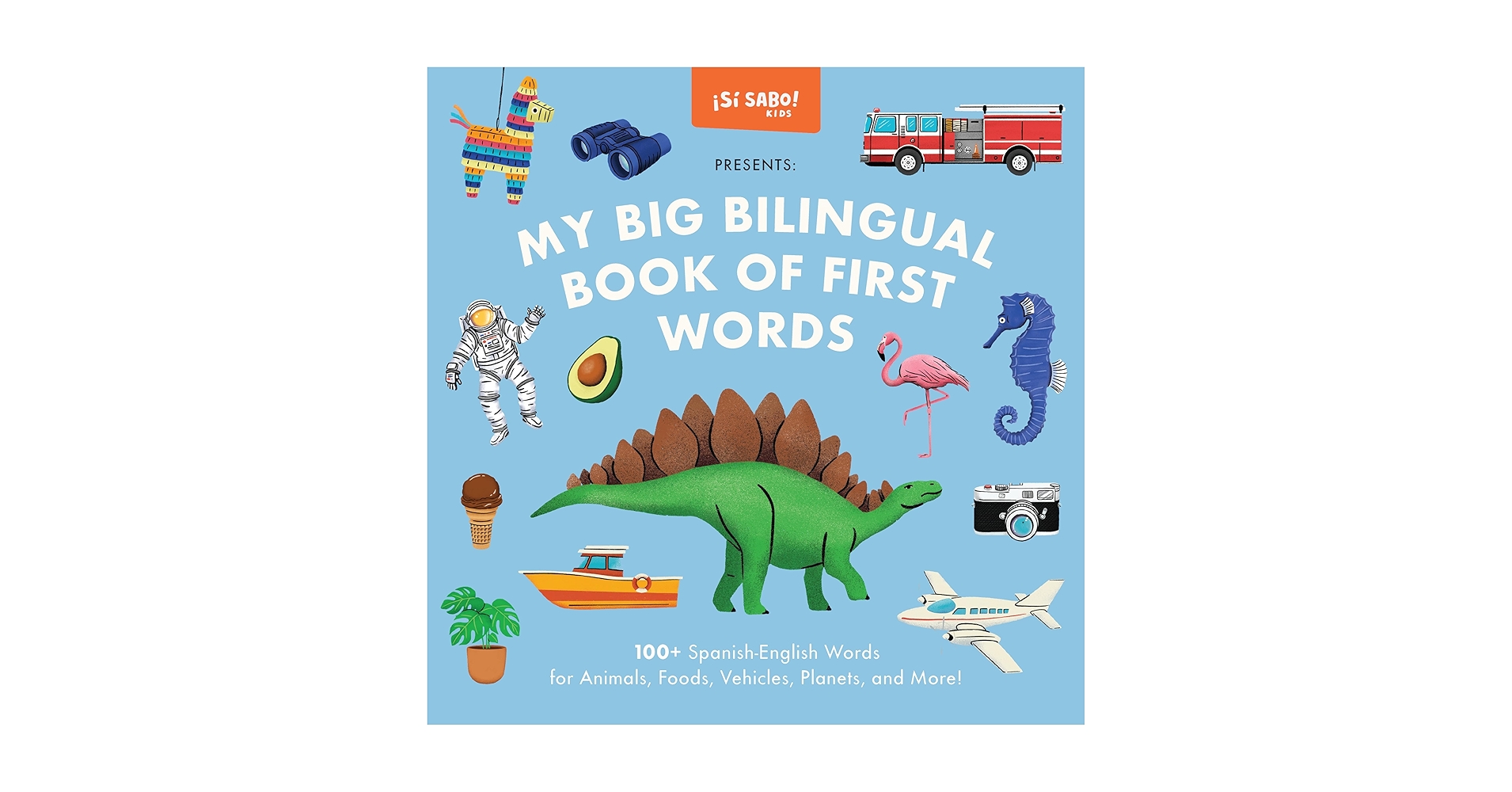 Amazon.com: My Big Bilingual Book of First Words: 100+