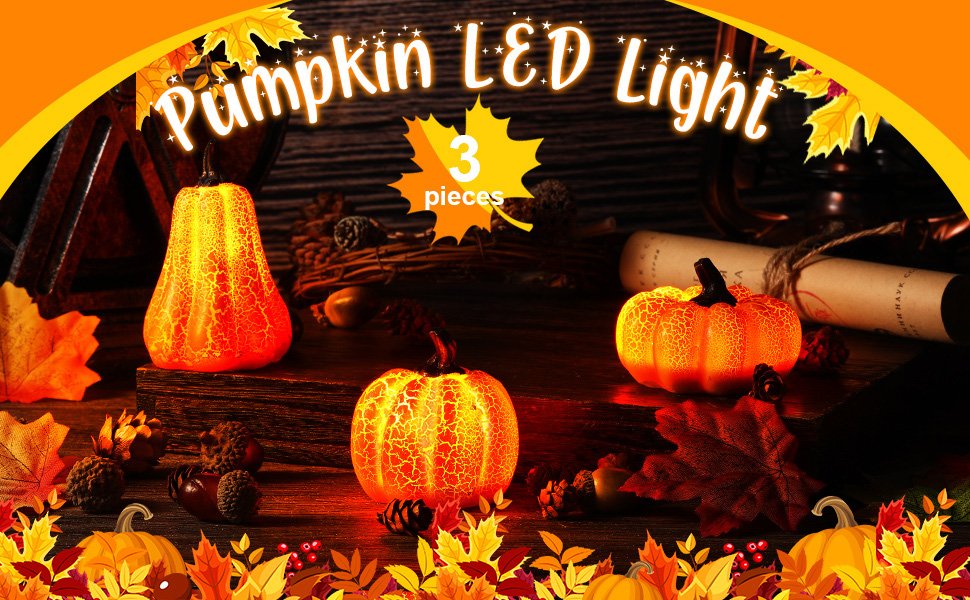Glitzhome Herbst-Deko – 2 Kürbis-Laternen Mit Metall-Eimer, Hängend Oder Stehend – Für Halloween & Thanksgiving