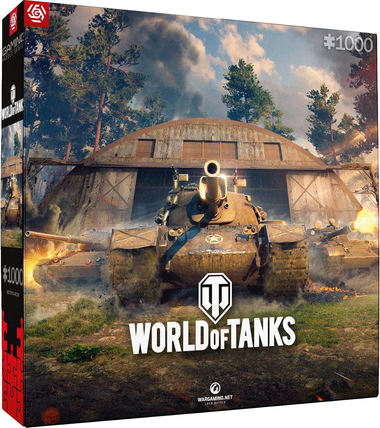 Good Loot 5908305242932 Jigsaw Puzzles, World of Tanks: Wingback, 1000 Pieces