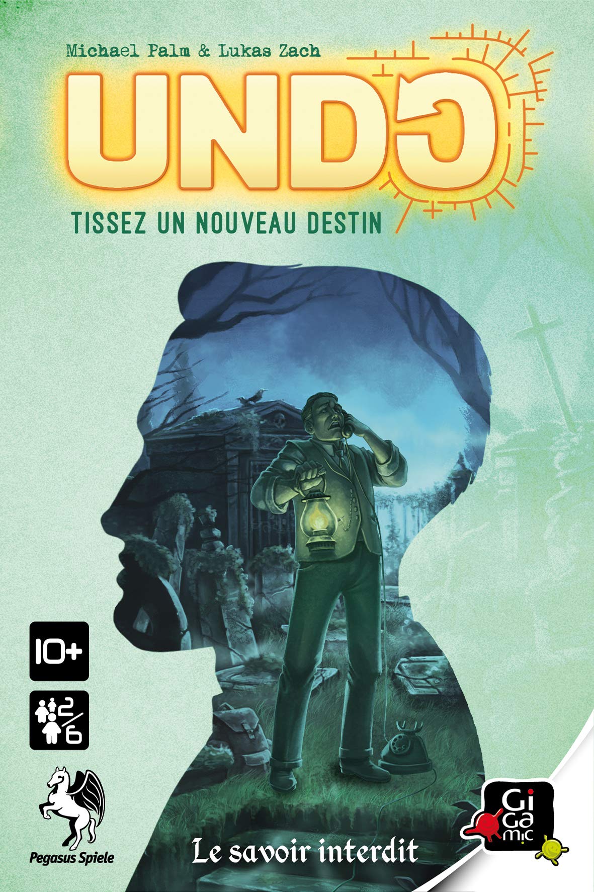 Gioco Da Tavolo UNDO: Le Savoir Interdit – Gioco Cooperativo Di Deduzione E Viaggi Nel Tempo – In Francese