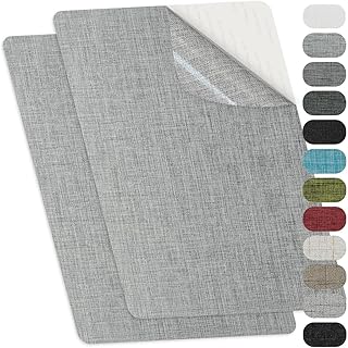 Linen Repair Patches, Self-Adhesive Linen Fabric Patches for