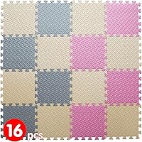 Vista 33 de Tapete de juego de espuma para bebé, tapete de juego de EVA suave y no tóxico, alfombras de piso entrelazadas, alfombras de piso de espuma