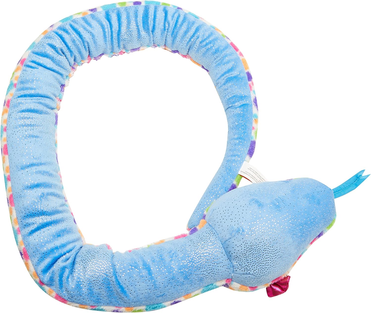 Peluche Serpiente De Coral Rosa EcoBuddiez - Hecho Con Botellas Recicladas