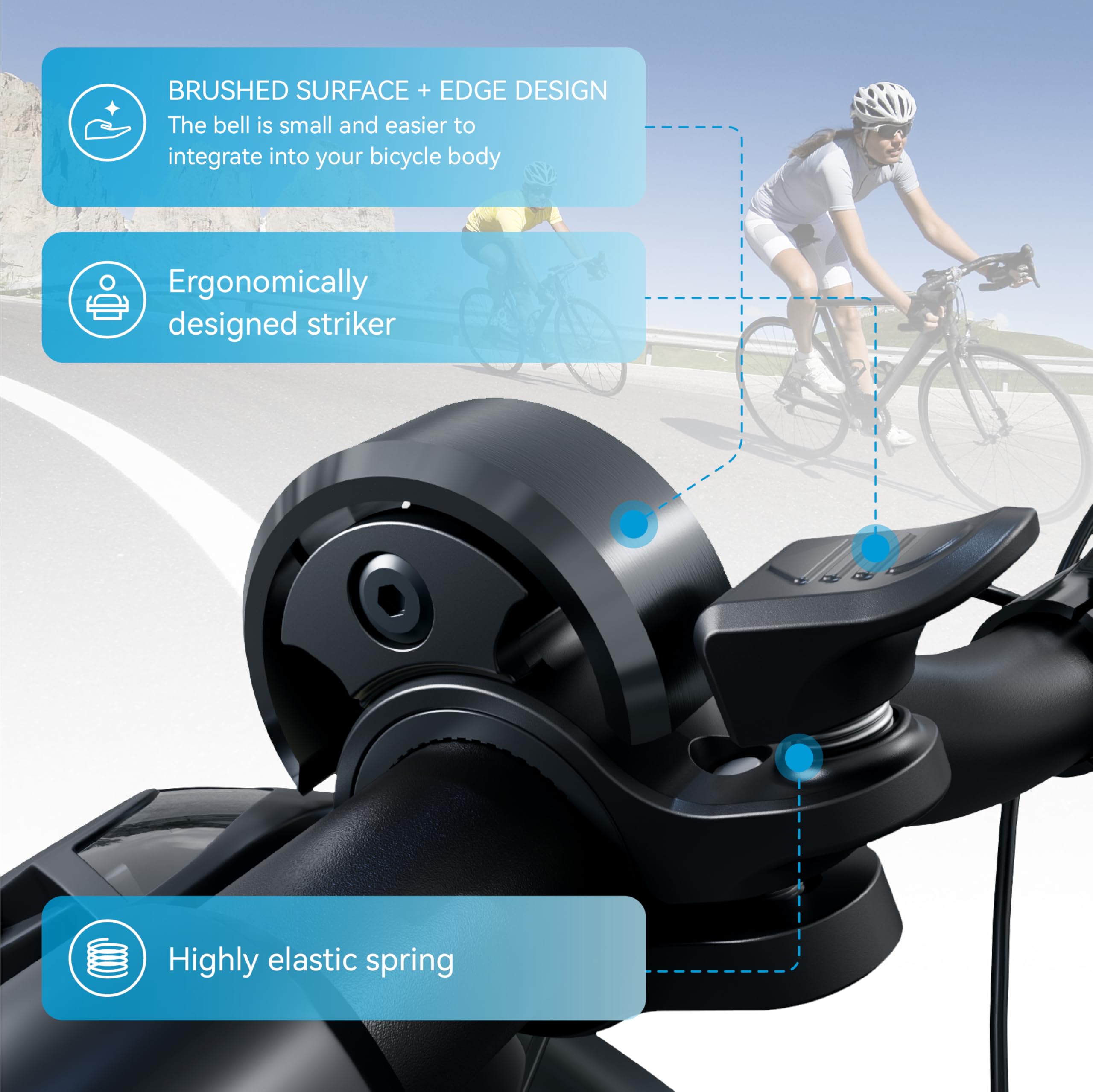 Embouts De Guidon De Vélo En Alliage D'aluminium VINGVO Pour Vélo De