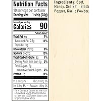 Vista 2 de EPIC Tiras de aperitivos, carne de res Wagyu, alimentada con pasto y apta para paleo, 0.8 onzas, 10