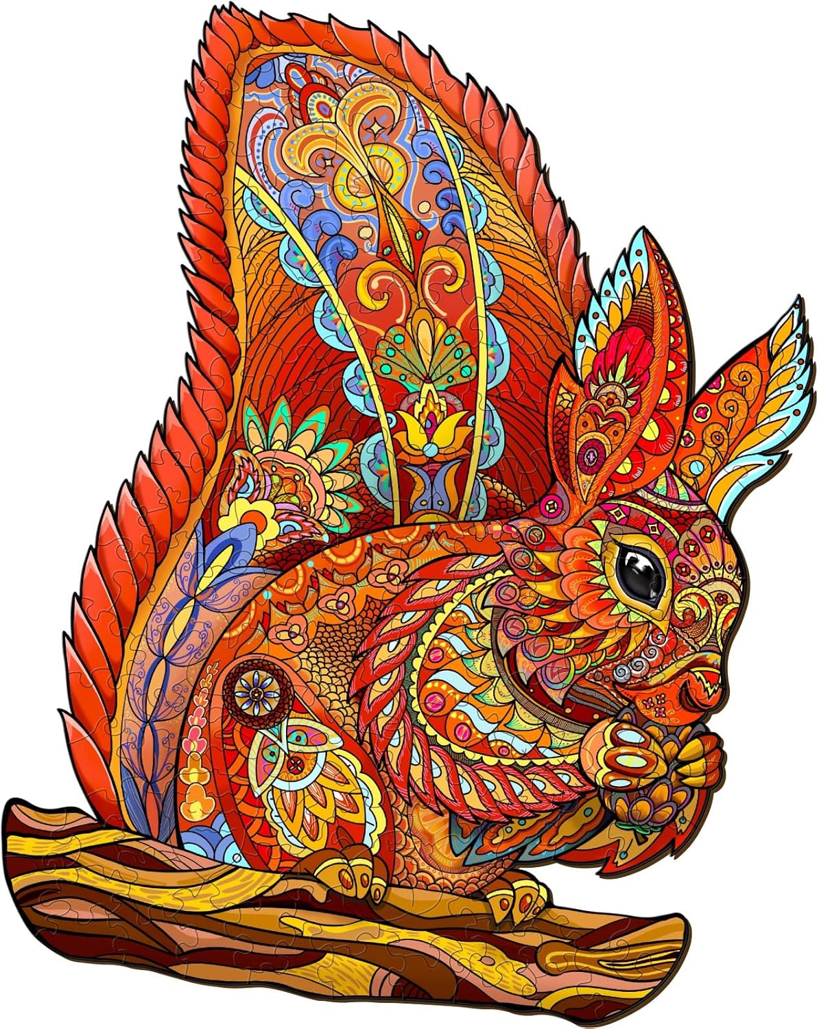 Wooden Jigsaw Puzzles for Adult, KAAYEE Jigsaw Puzzle, Irregular Shape