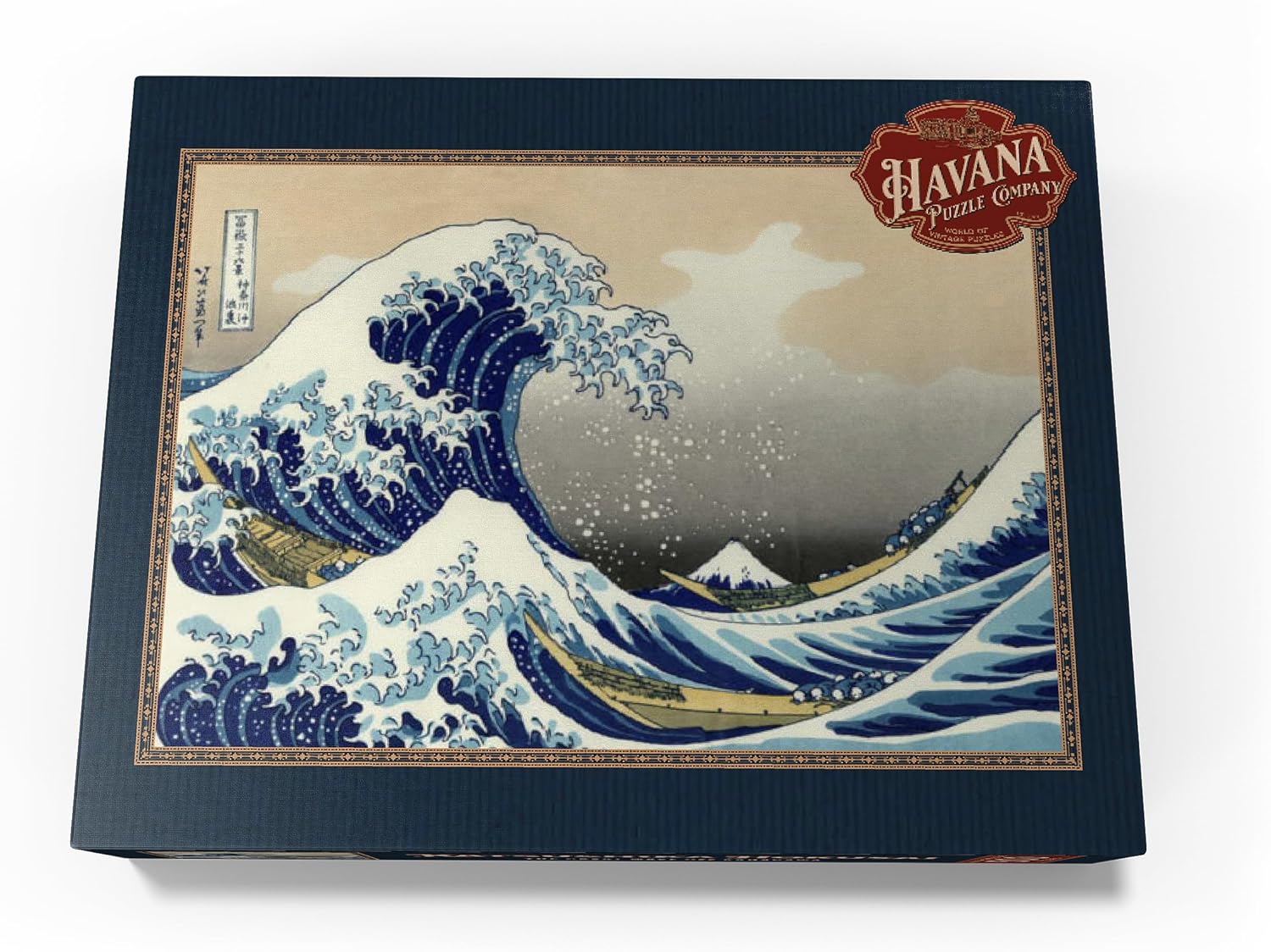 MyPuzzle The Great Wave Off Kanagawa, Katsushika Hokusai - Iconic Japanese Art - Premium 500 Piece Jigsaw Puzzle for Adults