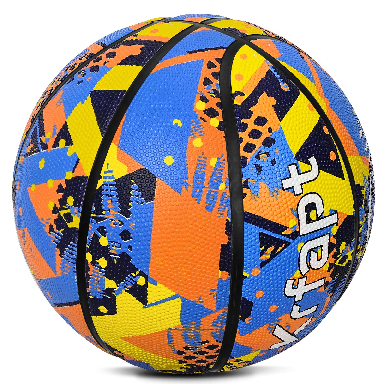 Mini ballon de basket pour enfant - Taille 5 - Idéal pour les jeunes mains des enfants - Pour l'entraînement - Ballon de basket souple avec surface adhérente