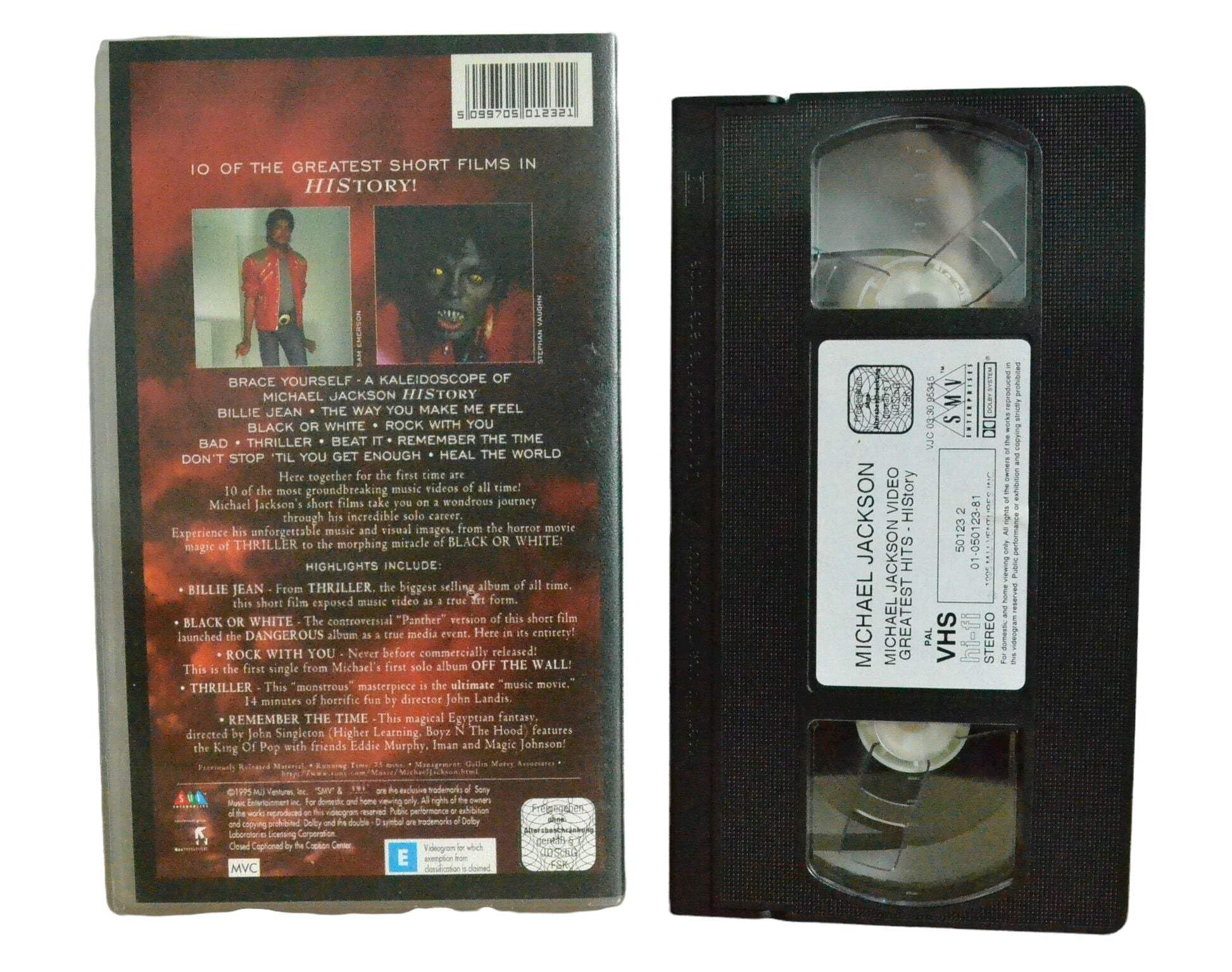 Michael Jackson : History On Film - Vol.1 [VHS]