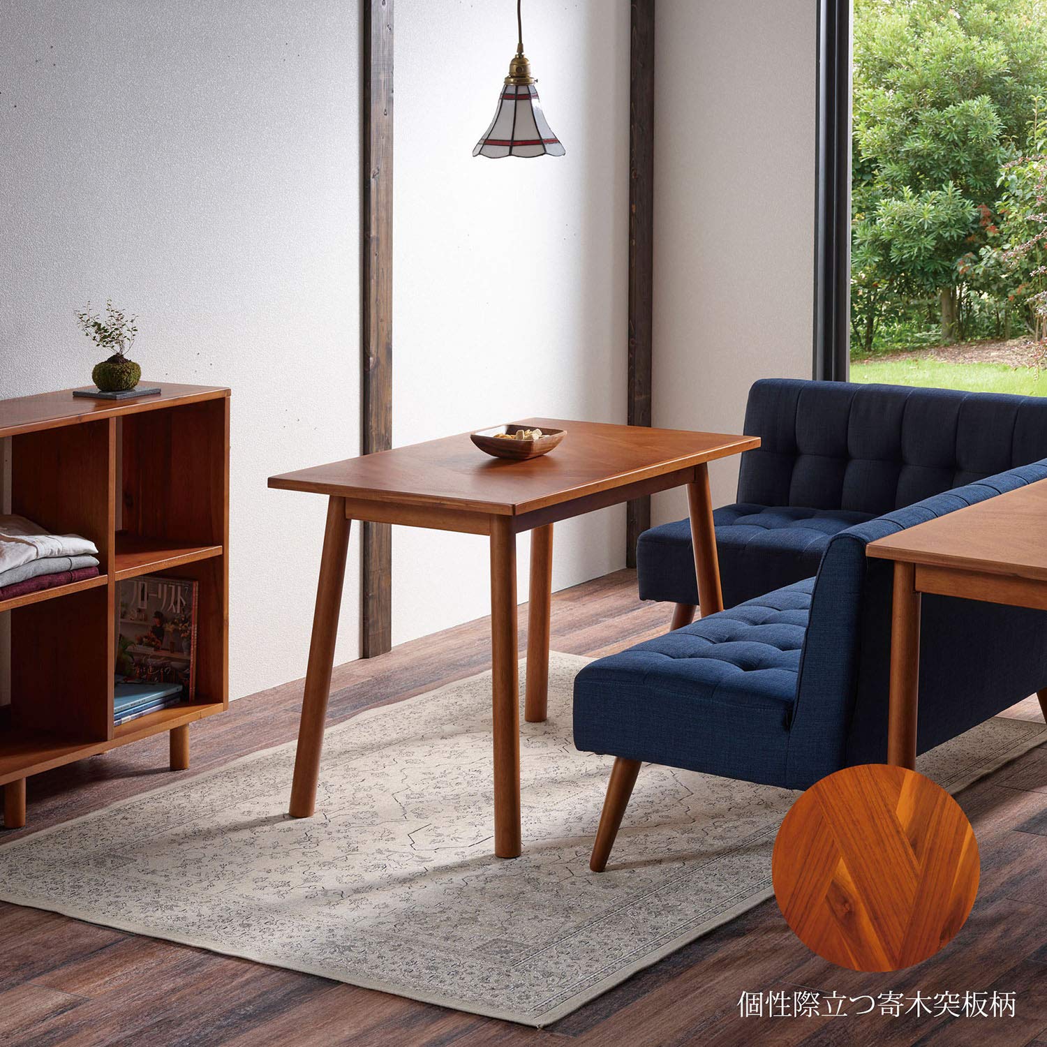 Amazon｜弘益 ヘント オープンラック ブラウン HENT-OR70 約80×70×30cm