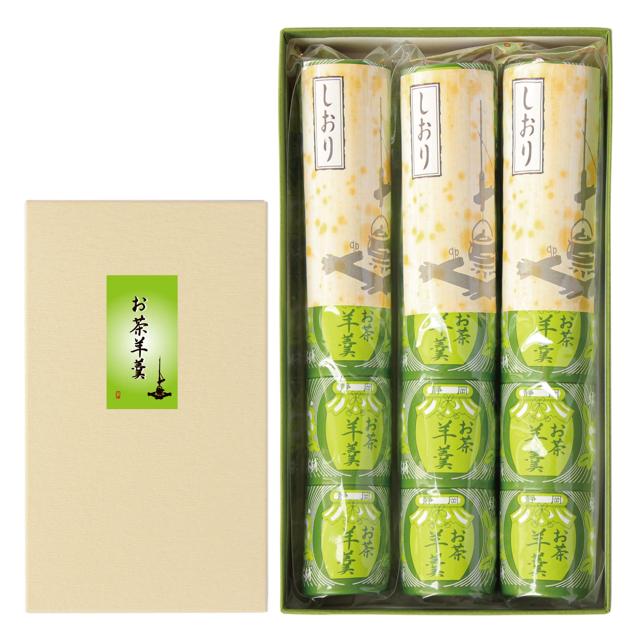 Amazon | 株式会社三浦製菓 お茶羊羹 (15個箱入り) | 株式会社三浦製菓 