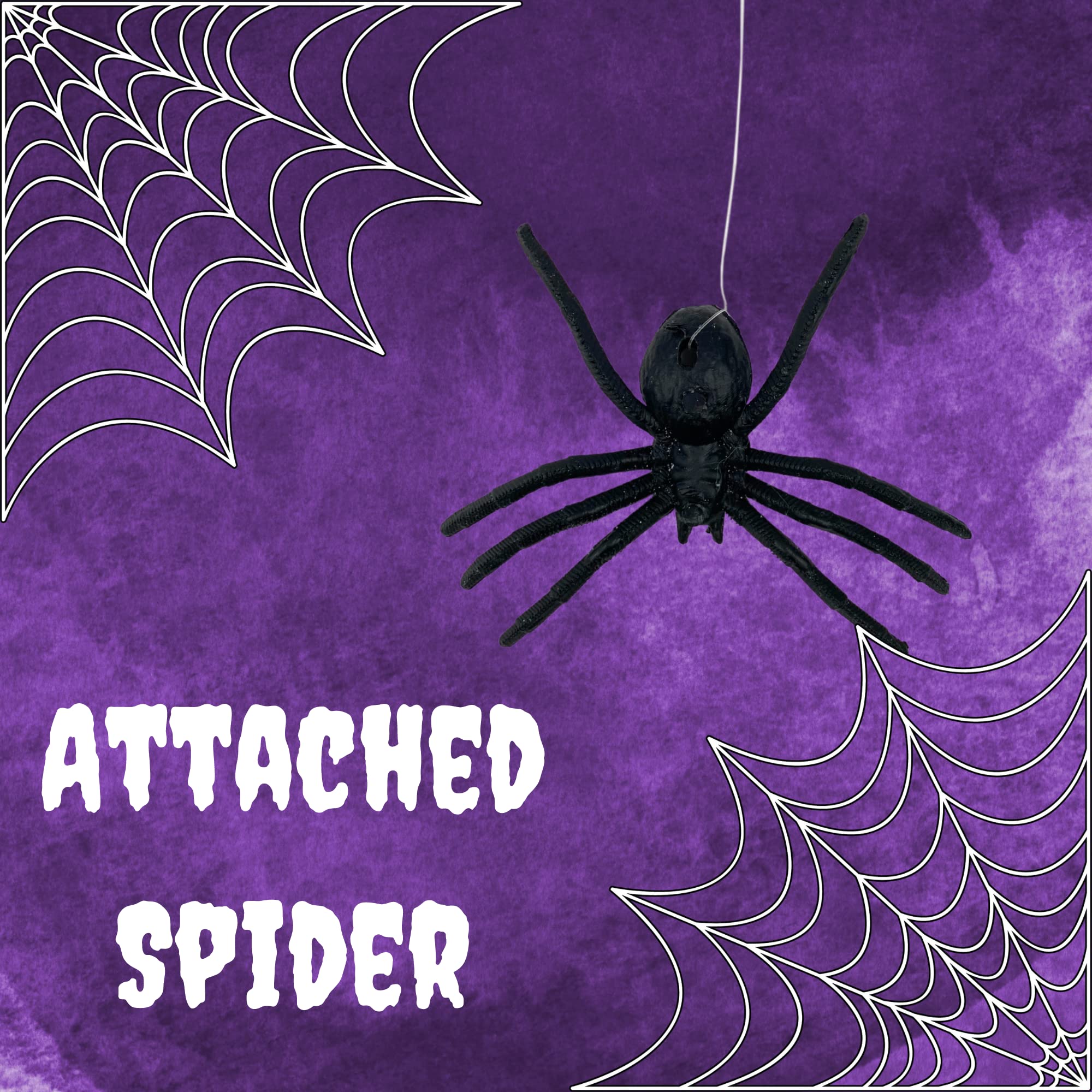 Amazon.co.jp: ぶら下がる幼虫 クモの巣 スカル付き クモ ハロウィン