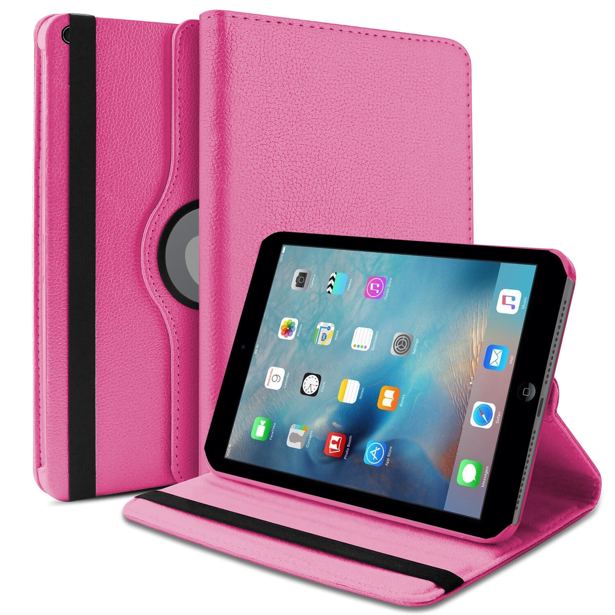 TGK Rotating Cover for iPad Air 1 2013 9.7 Inch [ Air 1st Gen ] - Pink (B00VS83KE6) Amazon Price History, Amazon Price Tracker