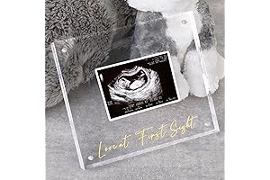 Acrylic Ultrasound Picture Frame: Capture Your Baby's First Moments