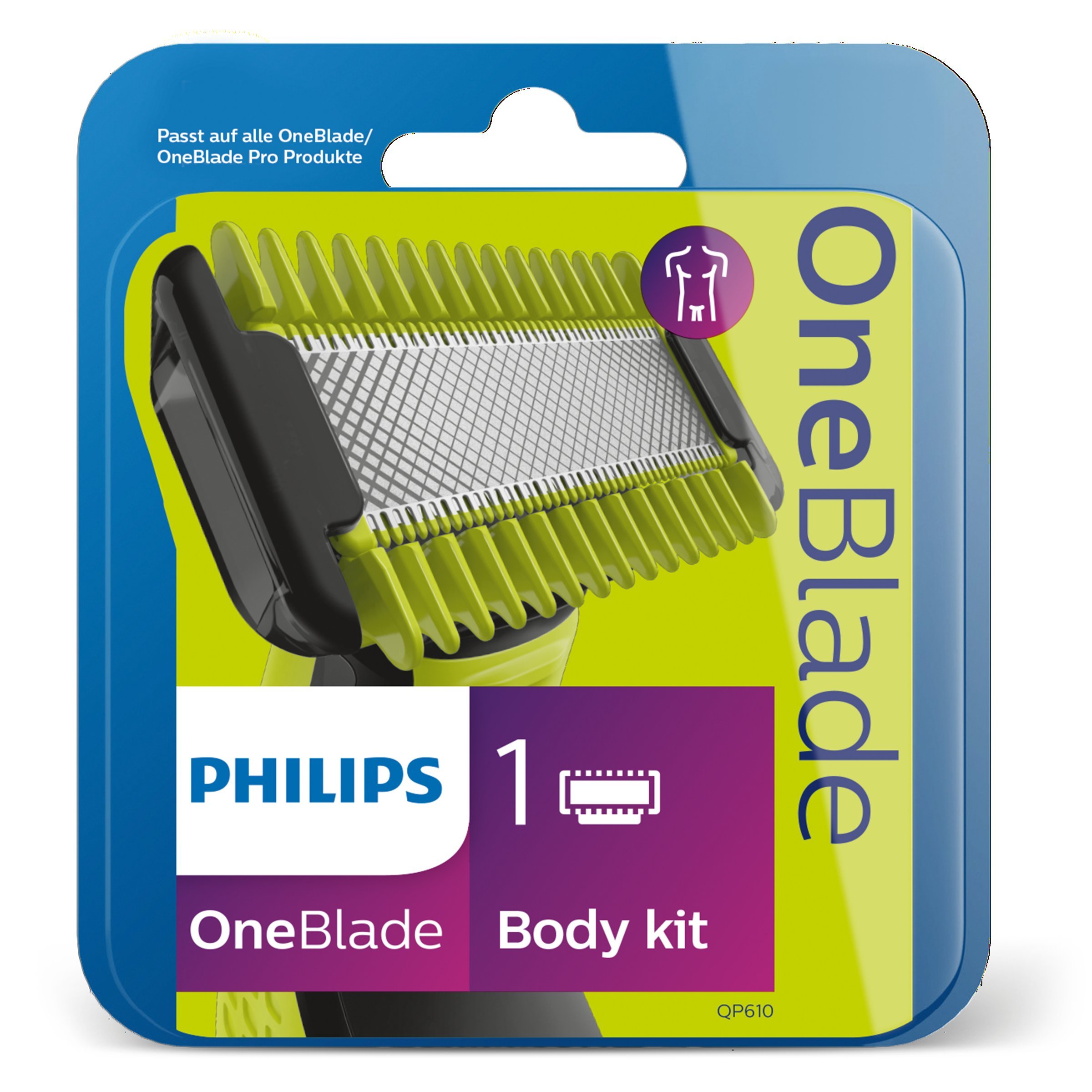 PHILIPS OneBlade Face and Body Replacement Head