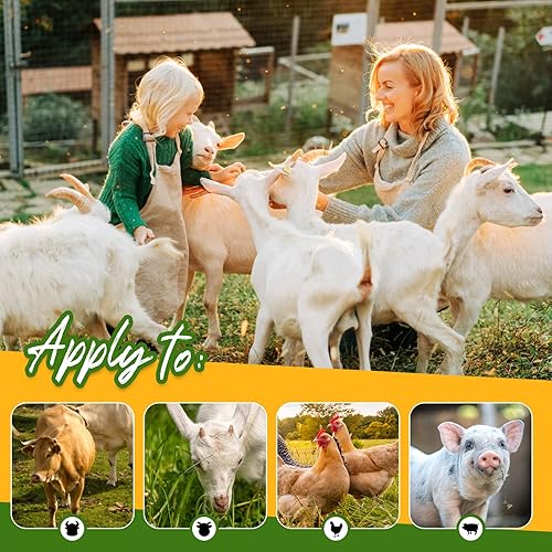 Miniatura 7 de NEWTRY Pistola de jeringa de ganado de 0.2 fl oz, jeringa continua ajustable para ganado, cabra, cerdo, vaca