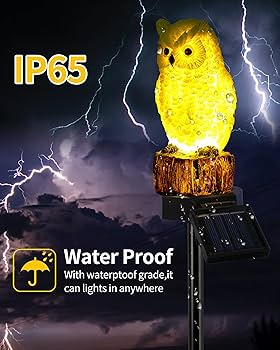 Amazon.com: iStatue Owl Solar Decorative Garden Stake