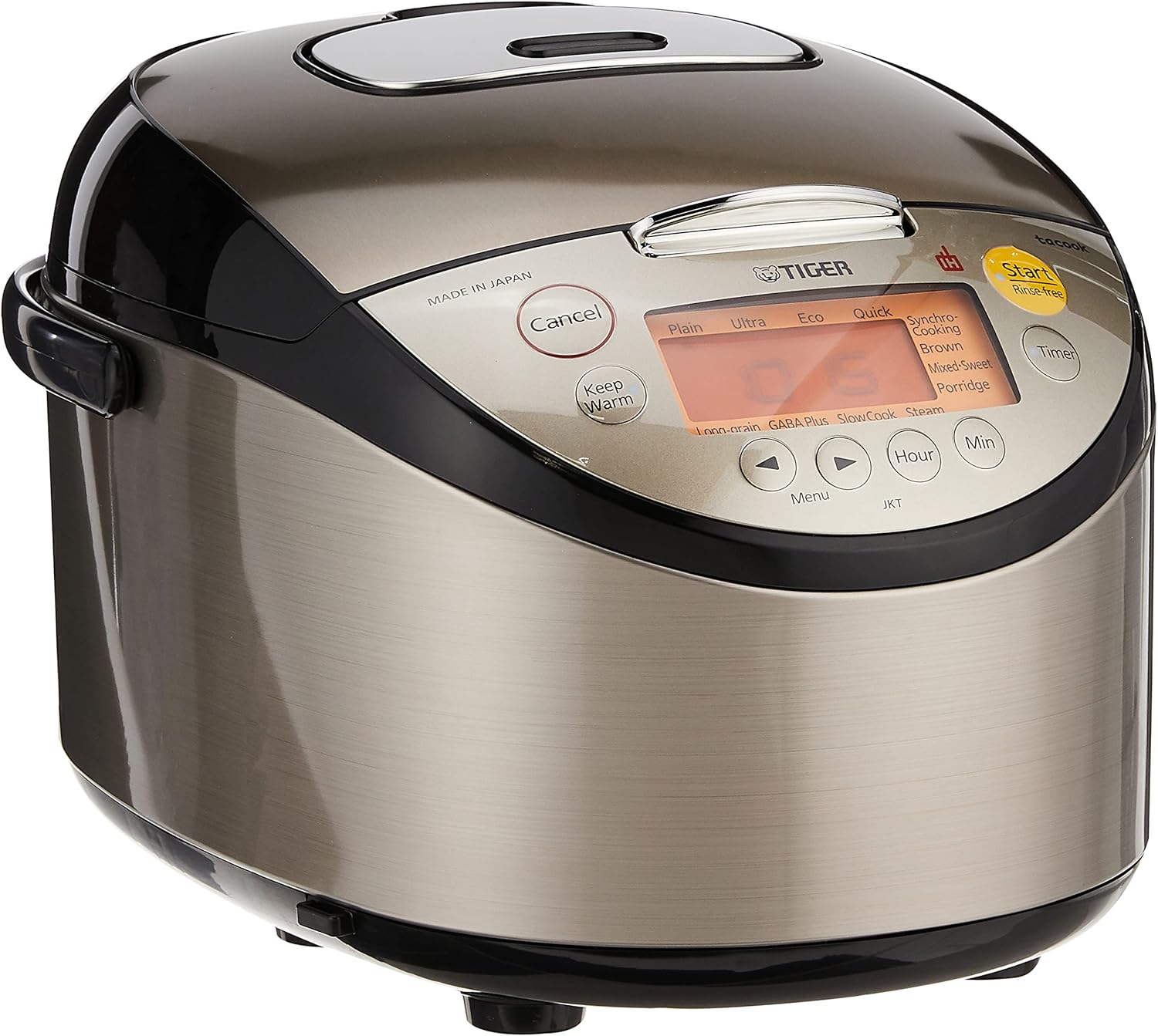 Tiger Tacook Induction Heating Rice Cooker, 1.8L, JKTS18S Amazon.sg