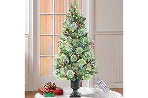 ALUPSSUC 4ft Prelit Christmas Tree