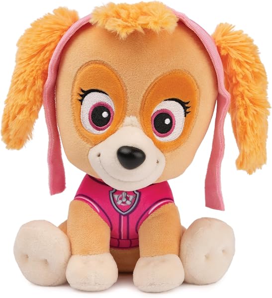 Paw Patrol Patrulla Canina - Peluche Skye 23CM GUND - Peluche Patrulla Canina Skye de 23 cm - 6058446 - Juguetes bebés 1 año + - 1