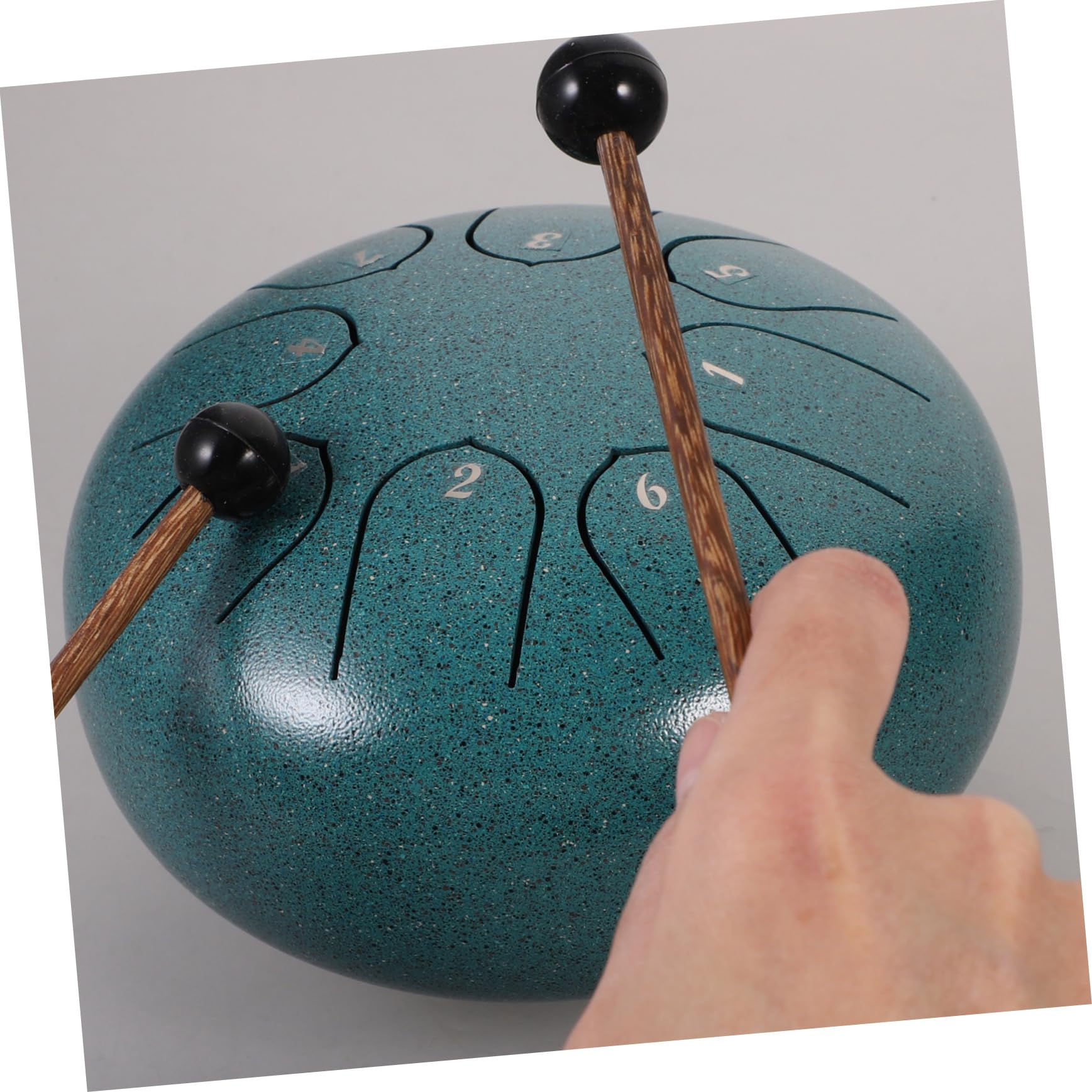 Abaodam Tongue Drum 6 Inch Steel Tongue Drum Set for Percussion Instrument for Yoga Meditation Relaxation