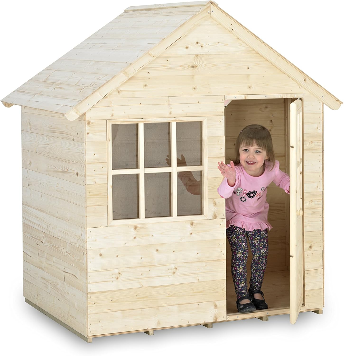 Wooden Playhouse Hideaway Amazon Co Uk Toys Games