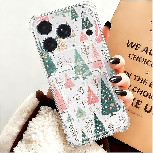 Miniatura 54 de Branwen Funda para iPhone 11 de 6.1 pulgadas, diseño de cascanueces y bailarina, cartera transparente a prueba de golpes, funda de bolsillo de TPU