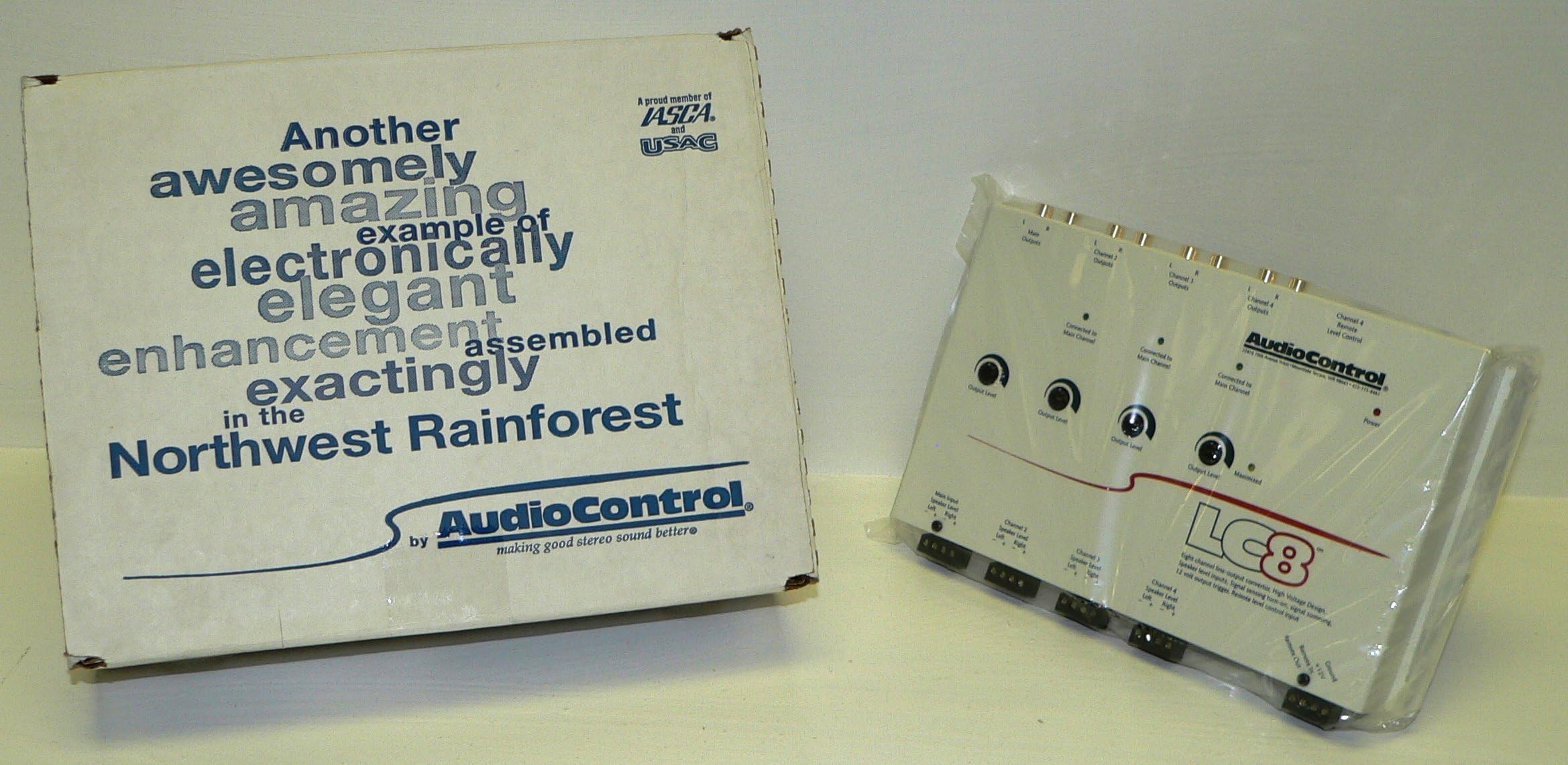 Audio Control LC8IWHITE White 8 Ch Line Out Conv A