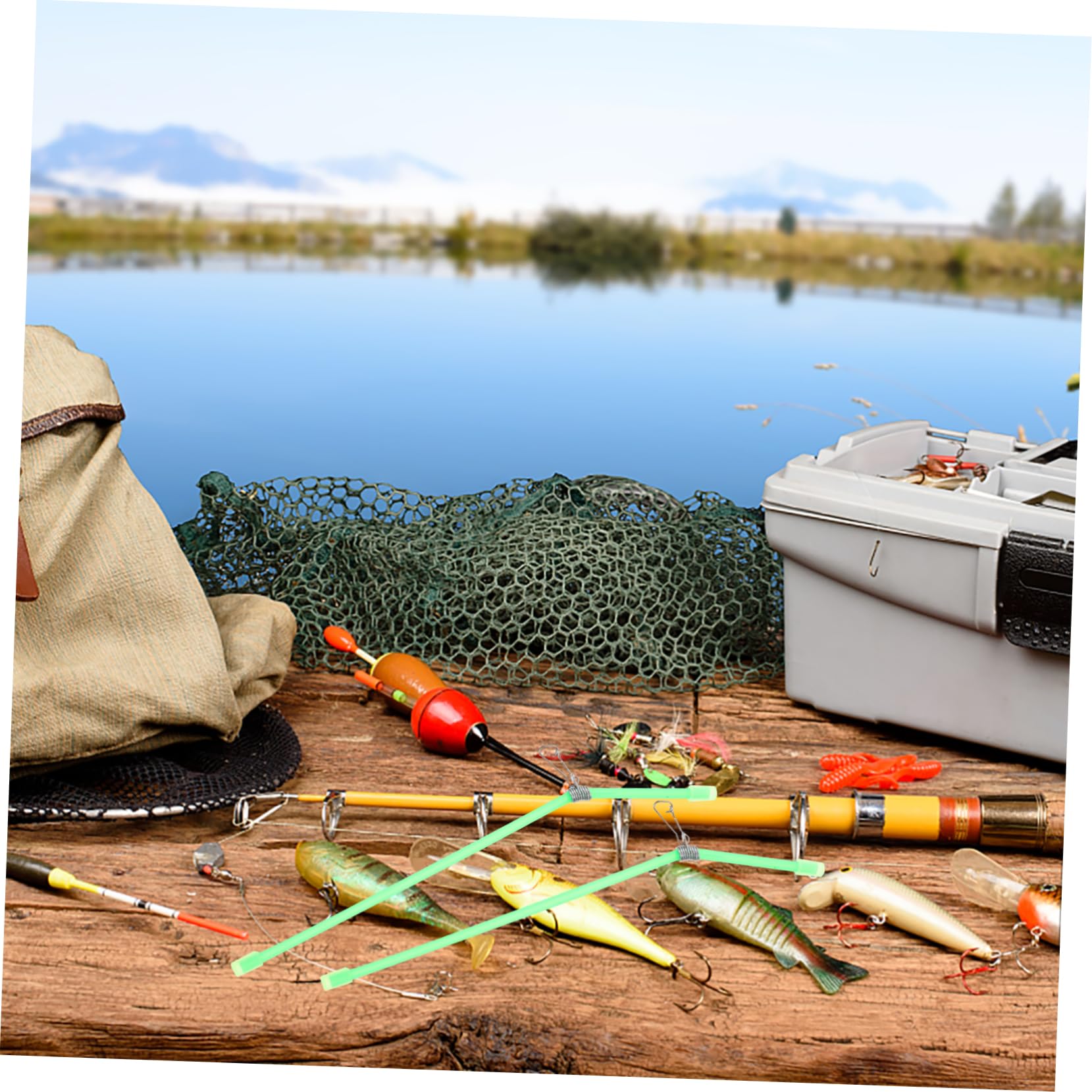 BESPORTBLE Fishing Line Splitter Fishing Lure Connector Tippet Metal Abs Neat Organized Design