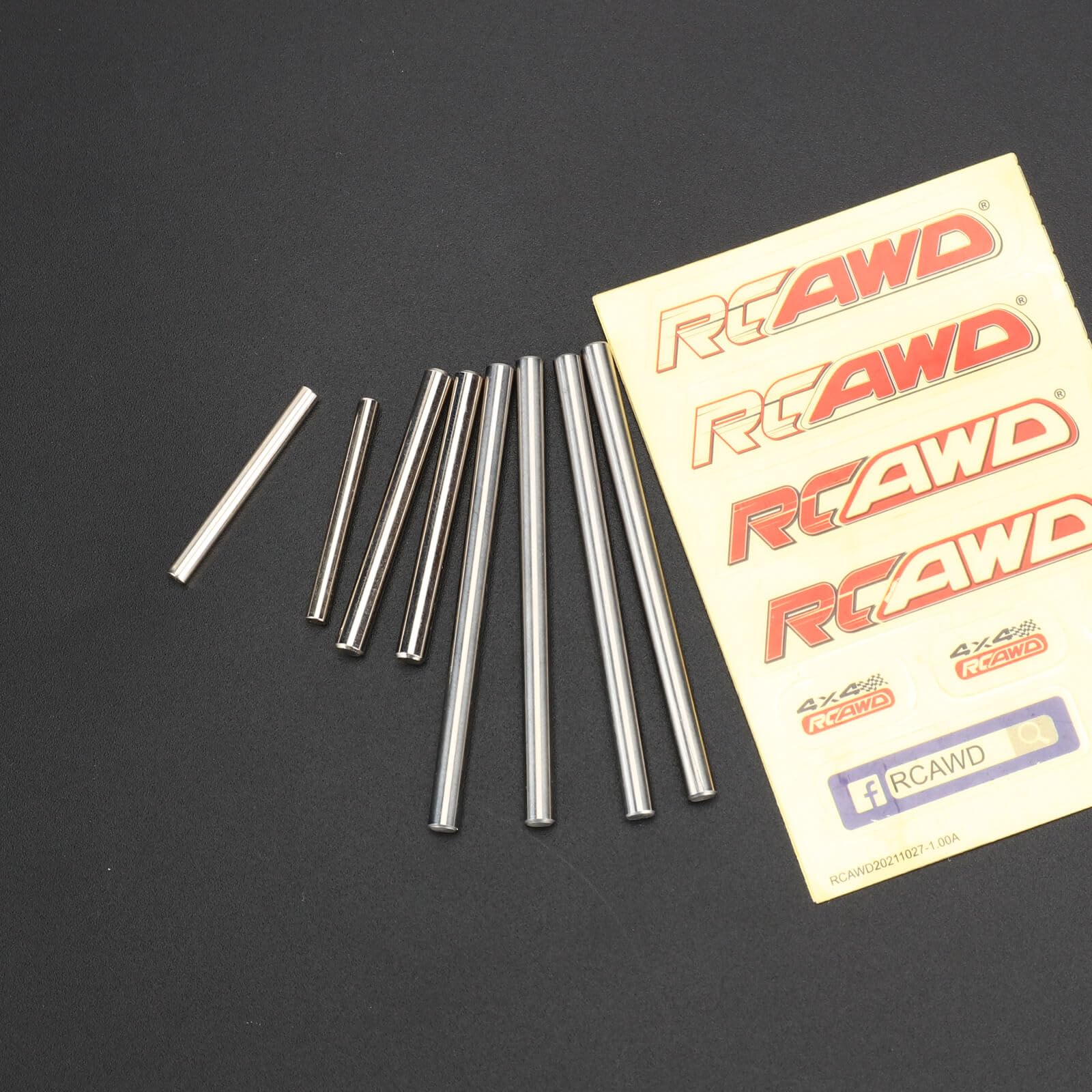 Amazon.com: RCAWD Suspension Arms Hinge Pins Set for ARRMA 3S, Big