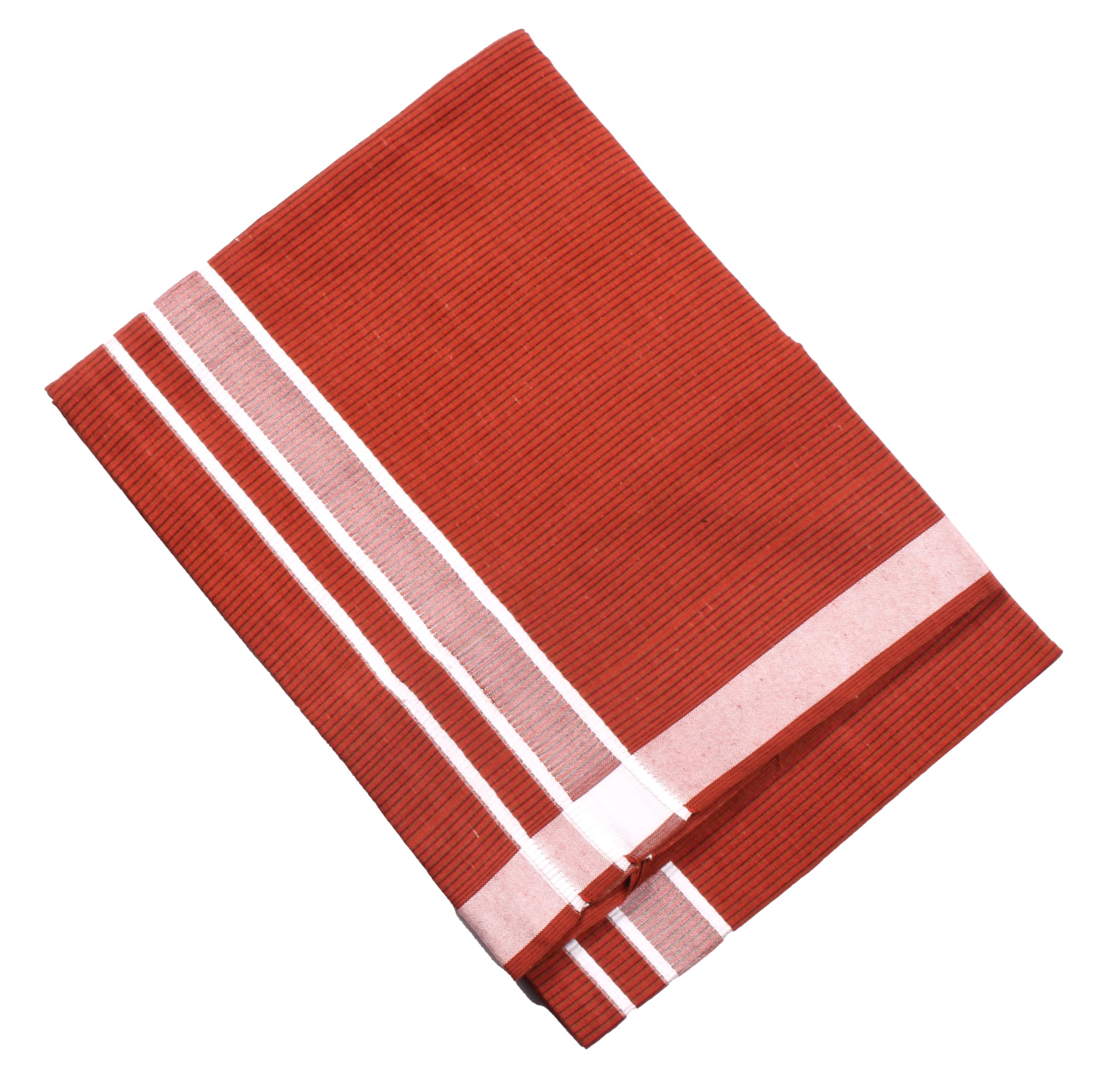 Hornbill Enterprises Men's Kerala style Single Dhoti -2 Mtrs/Mundus/Lungi Set-1-picture-32