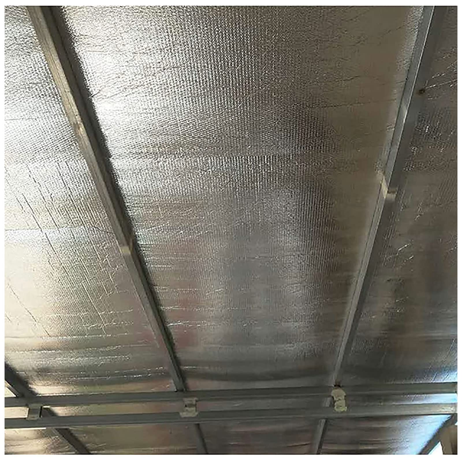 Autocollant Aluminium Isolation Thermique Double Film Bulle Isolation Isolant Thermique en Feuille Isoler Isolation pour Radiateur Sol Toit Mur Bureau (Size : 1x10m)